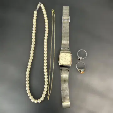 ALBA ESTATE 실버 메쉬 밴딩 시계 기타