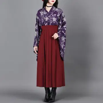 NO.S PROJECT/하카마 스커트/보르도/~다이쇼 로망~