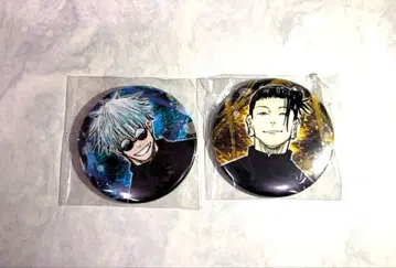 주술회전 고죠 사토루 게토 스구루 세트 원작 컬렉션 캔뱃지