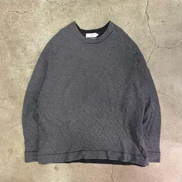 Graphpaper 더블 페이스 저지 크루넥