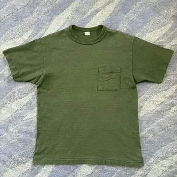 WAREHOUSE 포켓T셔츠 4601 M 웨어하우스 그린 카키