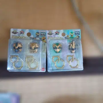 슈퍼전대 히어로 골드 마스크 세트