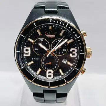 아디다스 손목시계 ADH2599 남성용 블랙 크로노그래프 00s