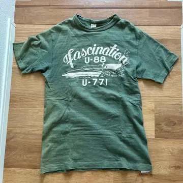 웨어하우스 T셔츠 올리브 그린 sizeM