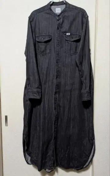 Ray BEAMS [별주] Lee / 데님 셔츠 맥시 드레스 사이즈 M