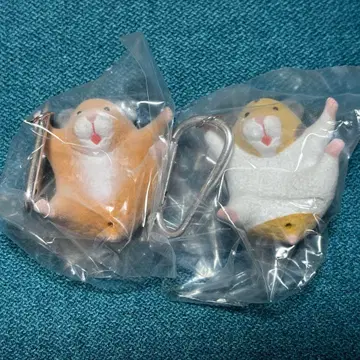 매달리는 햄스터 킨쿠마 골든 2개 세트 카라비너 포함