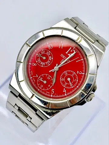 ALBA VIENT V336-5A00 골드 손목시계