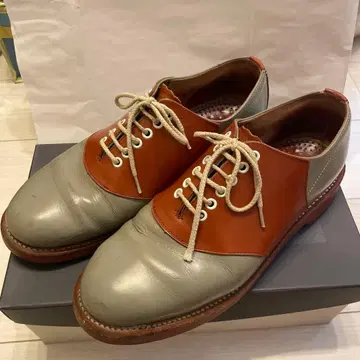 리갈 안장 신발 2051 그레이/브라운 25.5cm