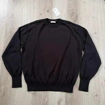 택 포함 캡틴선샤인 코튼 니트 크루넥 size 4