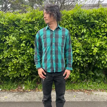 90s St.john's bay 세인트존스베이 플란넬 셔츠