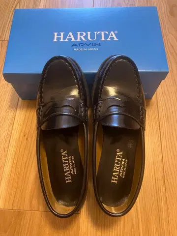 HARUTA 로퍼 4514 블랙 23.5 EE 박스 있음