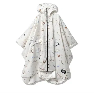 미사용 KIU 레인 판초 스파터링