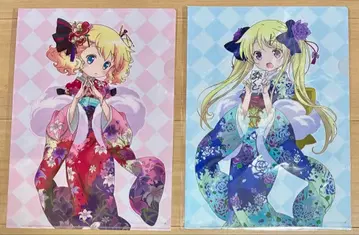 금빛 모자이크 Pretty Days 클리어 파일 후리소데 전 2종 세트