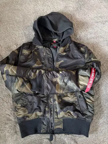 ALPHA INDUSTRIES 알파 MA-1 플라이트 자켓 S