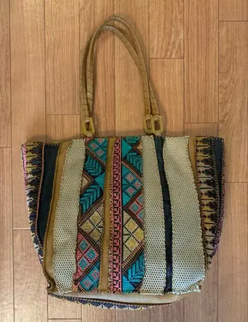 새상품급 Jamin Puech 패치워크 토트백