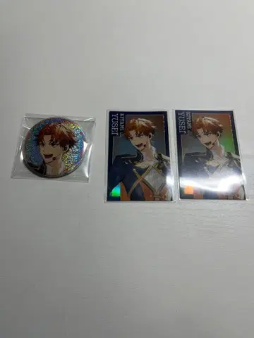 니지산지 키타미 유세이 CONCERTO 캔뱃지 폴라로이드