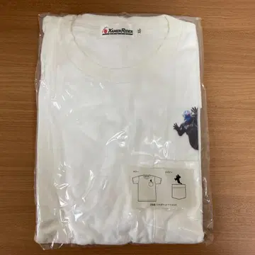 가면라이더 리바이스 악마 바이스 포켓 T셔츠 XL 사이즈 미사용