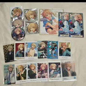 앙스타 시라토리 아이라 캔뱃지 굿즈 세트