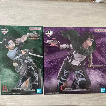 진격의 거인 B C 세트 피규어