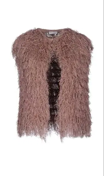 (새상품) 브루넬로 쿠치넬리 프린지 슬리브리스 자켓