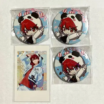 CR 페스티벌 2026 rion 폴라로이드풍 카드 캔 배지