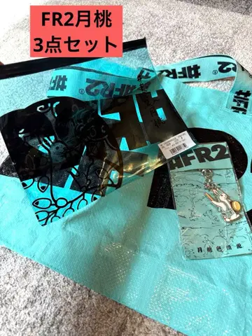 FR2 월도 키링 클리어 파우치 쇼핑백 오키나와 한정판