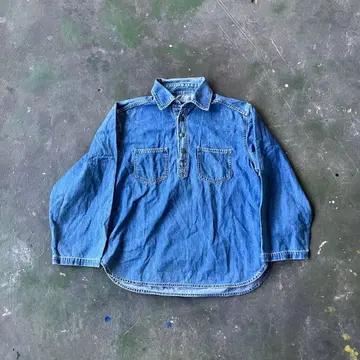 NEPENTES 네펜데스 HOGGS 풀오버 셔츠 데님