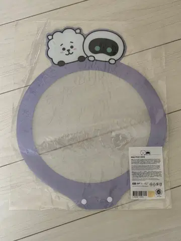 BTS 진 Wootteo X RJ 피켓 커버 부채 커버 우떠군