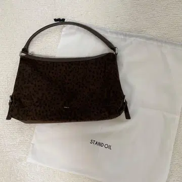 스탠드 오일 MUSHY BAG 매쉬 백 레오파드 마론