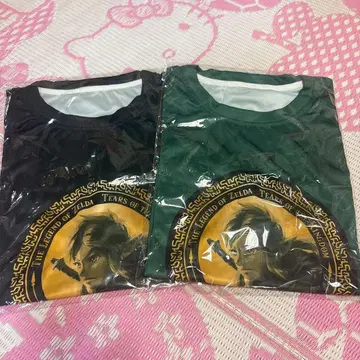 젤다의 전설 티어스 오브 더 킹덤 T셔츠 2장 세트