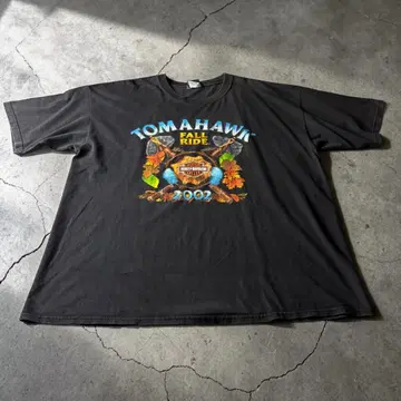 HARLEY-DAVIDSON TOMAHAWK FALL RIDE 티셔츠