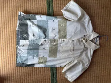 하와이안 셔츠 반팔 패치워크 디자인