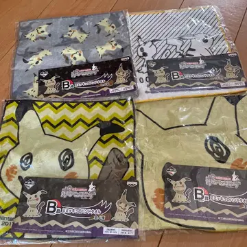 새상품 포켓몬 리서치 제일복권 미미큐 B상 4개