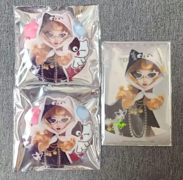 제5인격 중국 LINE 콜라보 등신 캔뱃지 클리어 카드 사도