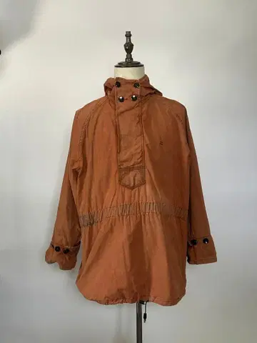 70s 헝가리군 아노락 마운틴 스모크 브라운 염색