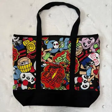 히스미니 올 패턴 토트백 마더백 레슨백