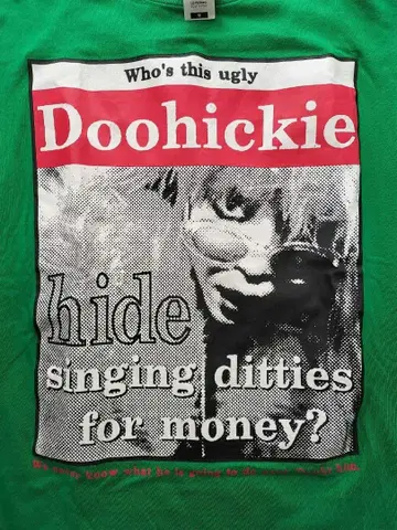 LEMONED hide T셔츠 10주년 기념 레어 M사이즈