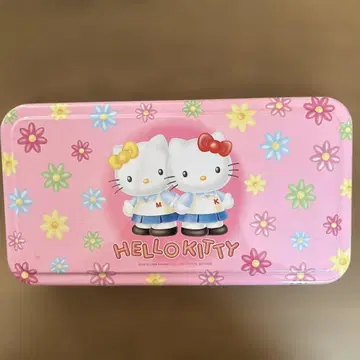 헤이세이 레트로 레어 헬로키티 틴 케이스