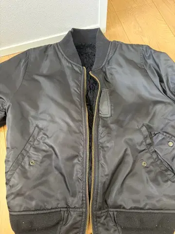 MA-1 플라이트 자켓 블랙