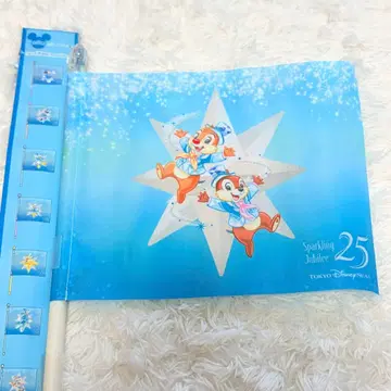디즈니씨 25주년 플래그 칩과 데일