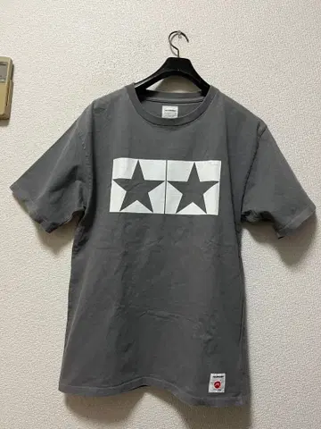 준 와타나베 타미야 프린트 T셔츠 /XL 그레이 jun watanabe