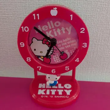 헬로 키티 캐릭터 시계 핑크