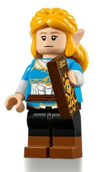 정품 LEGO 77092 데쿠 나무 젤다 공주 미니 피규어