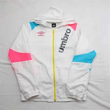 엄브로 umbro 로고 프린트 윈드브레이커 화이트 계열 남성용