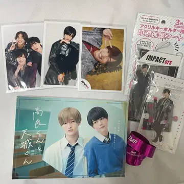 타카라군과 아마기군 DVD 아크릴 스탠드 은색 테이프 IMP. 사토 신