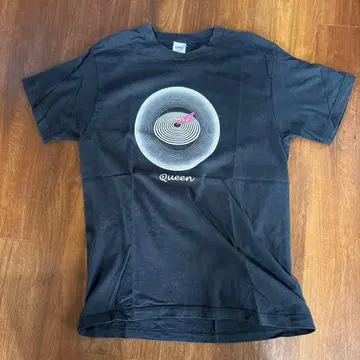 Queen jazz 앨범 티셔츠 블랙 빈티지 레코드
