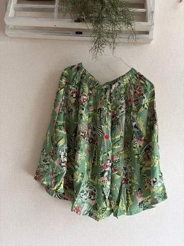 BEAMS x 동양 엔터프라이즈 플레어 무릎 기장 스커트