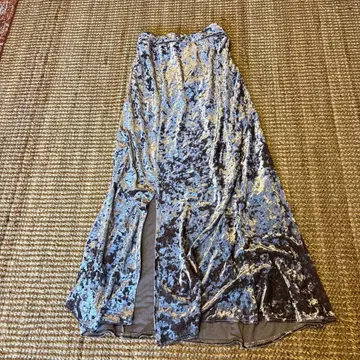 BEAMS 벨벳 타이트 스커트