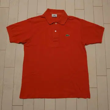 LACOSTE 레드 피케 셔츠 3 M