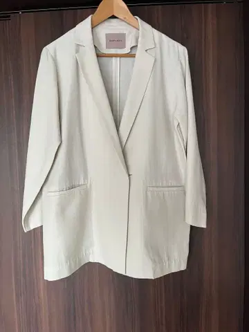 BEAMS LIGHTS 테일러드 자켓 36 아이보리